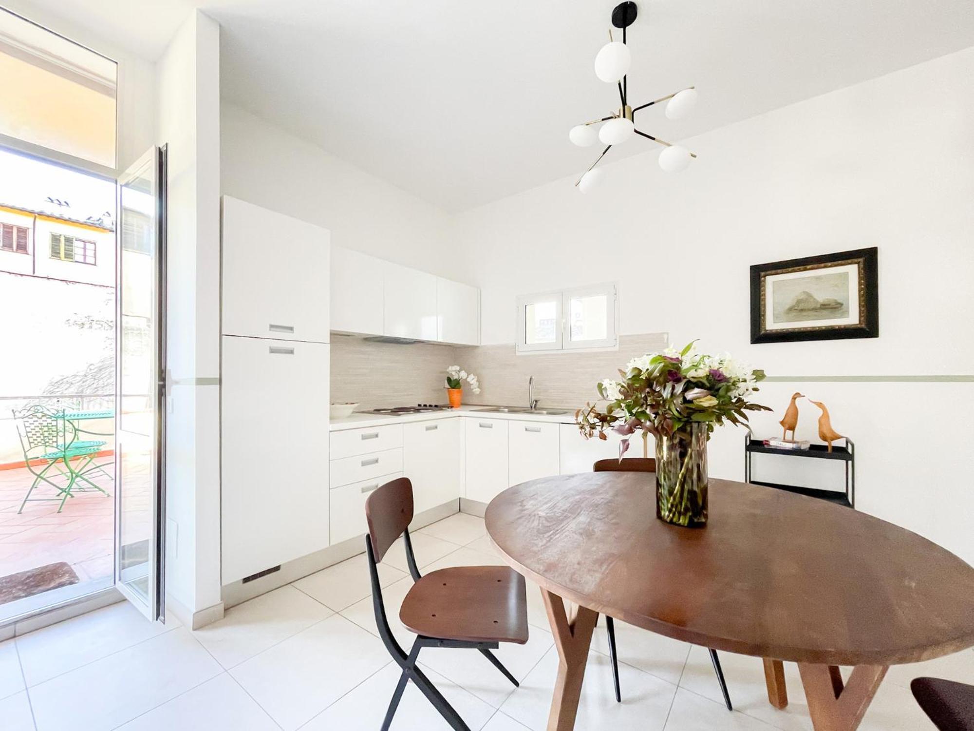 Stunning Apartment With An Amazing Terrace Florencia Exterior foto